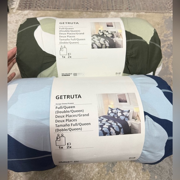 Ikea Full/Queen comforter and 2 pillowcase - Picture 2 of 5